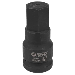 Головка-бита ударная 6-гранная 27мм, 3/4'' Forsage F-26410027MPB
