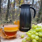 Чайник-термос 1 л, BOOMHOUSE (БУМХАУС) COFFEE BREAK, нержавеющая сталь SUS304, черный, ТЕРМОЧАЙНИК, 700328