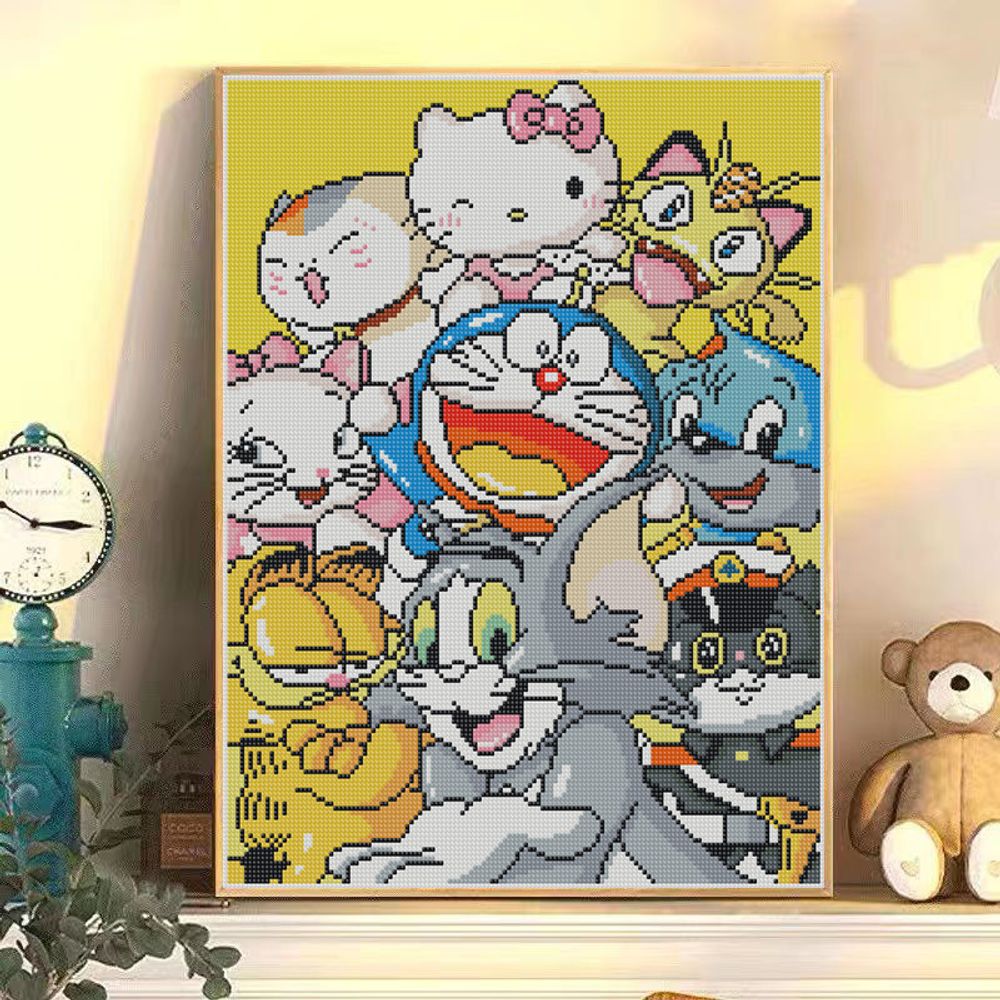 Алмазная мозаика "Cuties", 40х50 см Алмазная мозаика "Cuties", 40х50 см