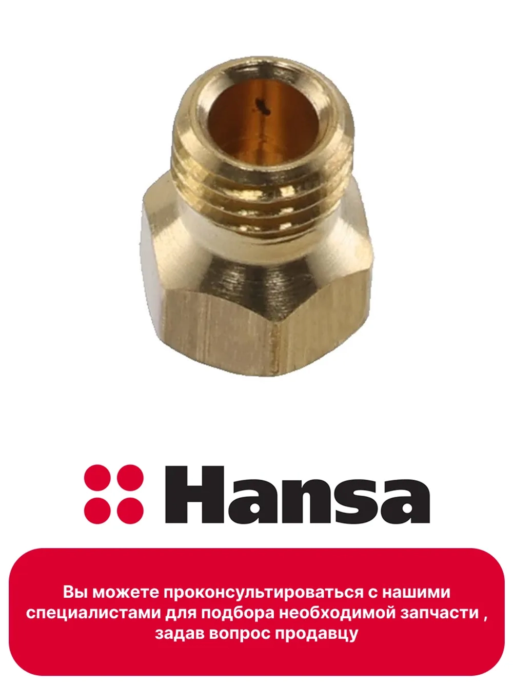 ФОРСУНКА ДЛЯ ГАЗОВОЙ ПЛИТЫ 8039644 Hansa