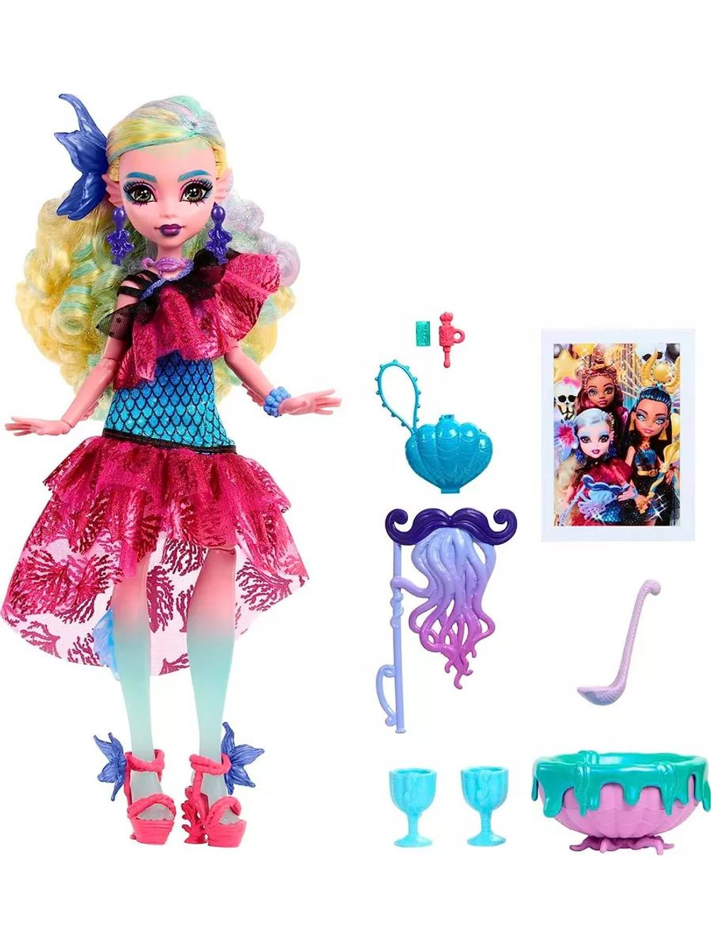 Кукла Монстер Хай Лагуна / Lagoona Monster ball G3