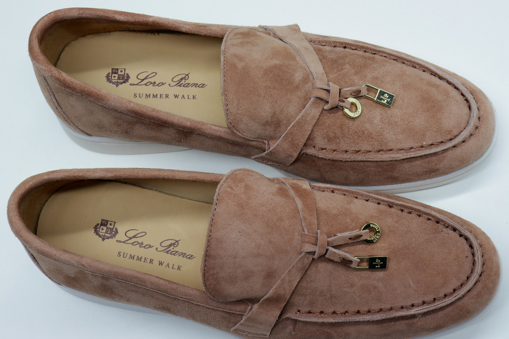 Лоферы Loro Piana нат. замша (36-40)р. / шт.