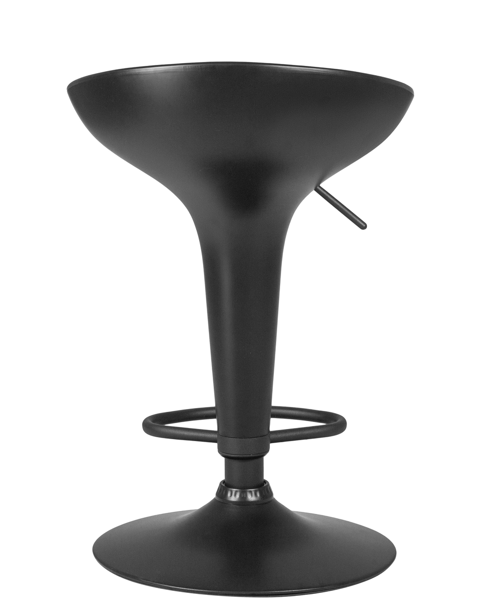 Стул барный DOBRIN BOMBA BLACK, чёрный