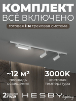 Комплект трековый Hesby Lighting Skylite No5 HSBL_kompl_S005_NI1W3K