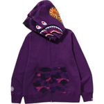 A Bathing Ape Bathing Ape Sweatshirts Cotton Moderate No Fleece Lined 1m30 115 009 фиолетовый