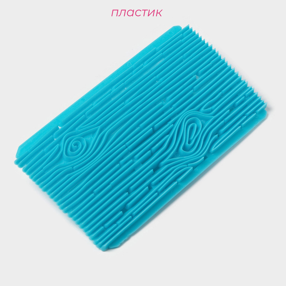 Печать для теста «Кора», пластик, 15.5×7.5 см