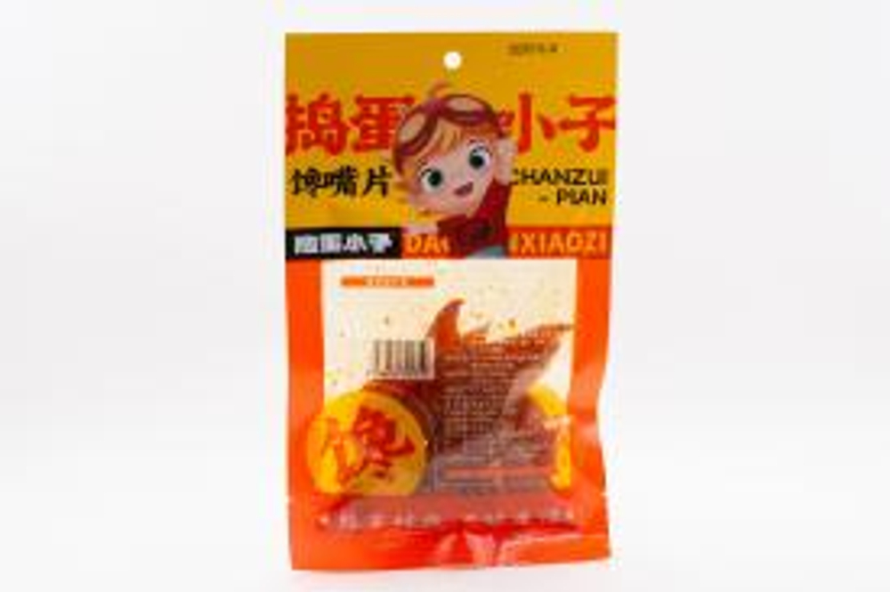 Мясо соевое DAOWANXIAOZI  крыло с пряностями (оранжевый) 72гр*100шт   Китай