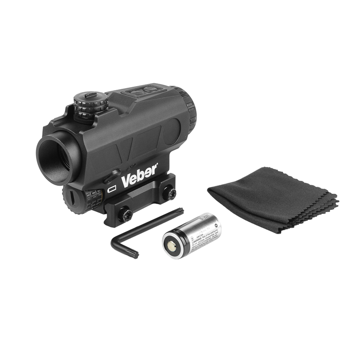 Прицел призматический Veber Wolf Alfa P1x25 mini