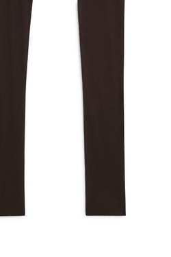 Massimo Dutti Легинсы из 100% шелка - Limited Edition, шоколадный