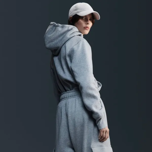 Толстовка женская NIKE W NSW PHNX FLC STD PO HOODIE