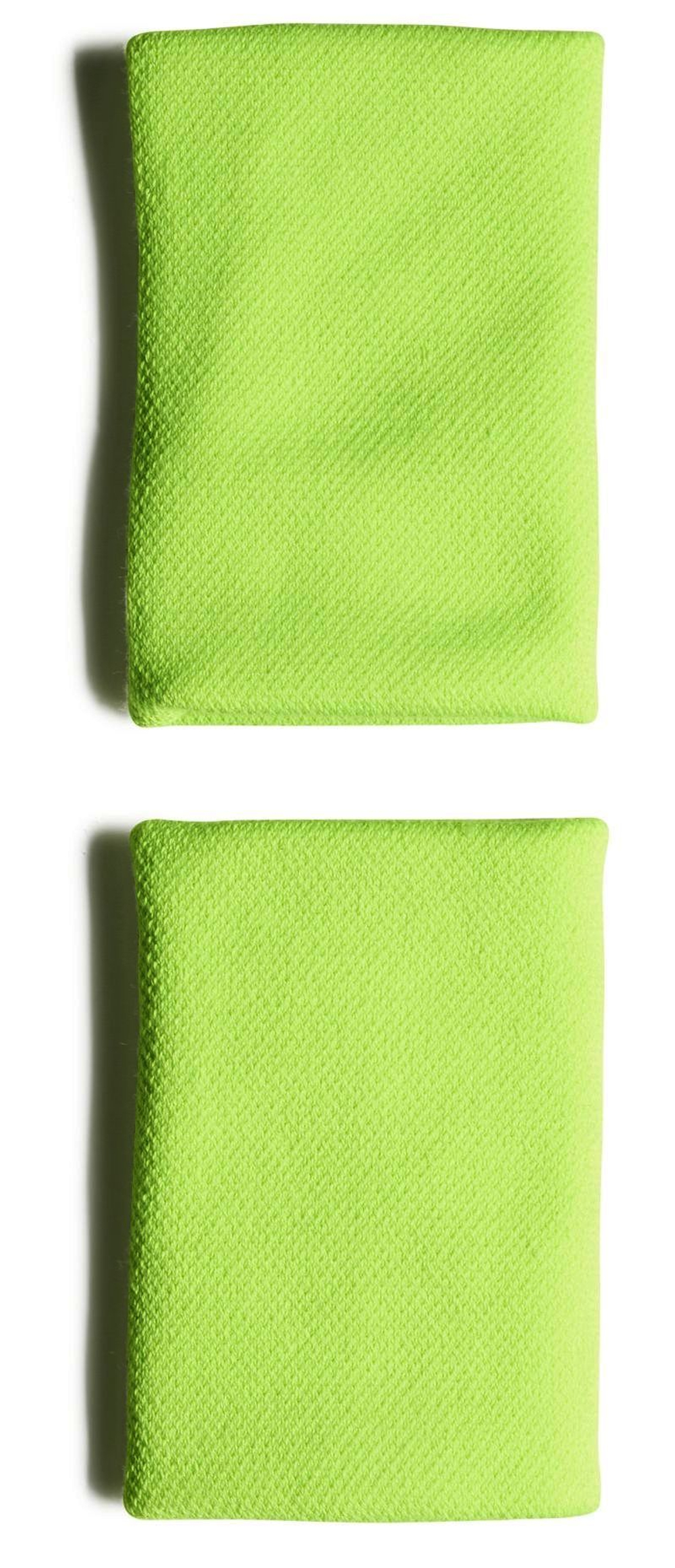 Напульсник теннисный Adidas Tennis Wristband L (OSFM) - lucid lemon/black