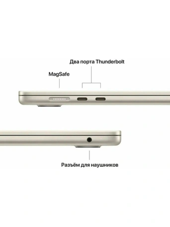 Ноутбук Apple MacBook Air 15 M2 (2023) 8CPU 10GPU 8/512GB Starlight