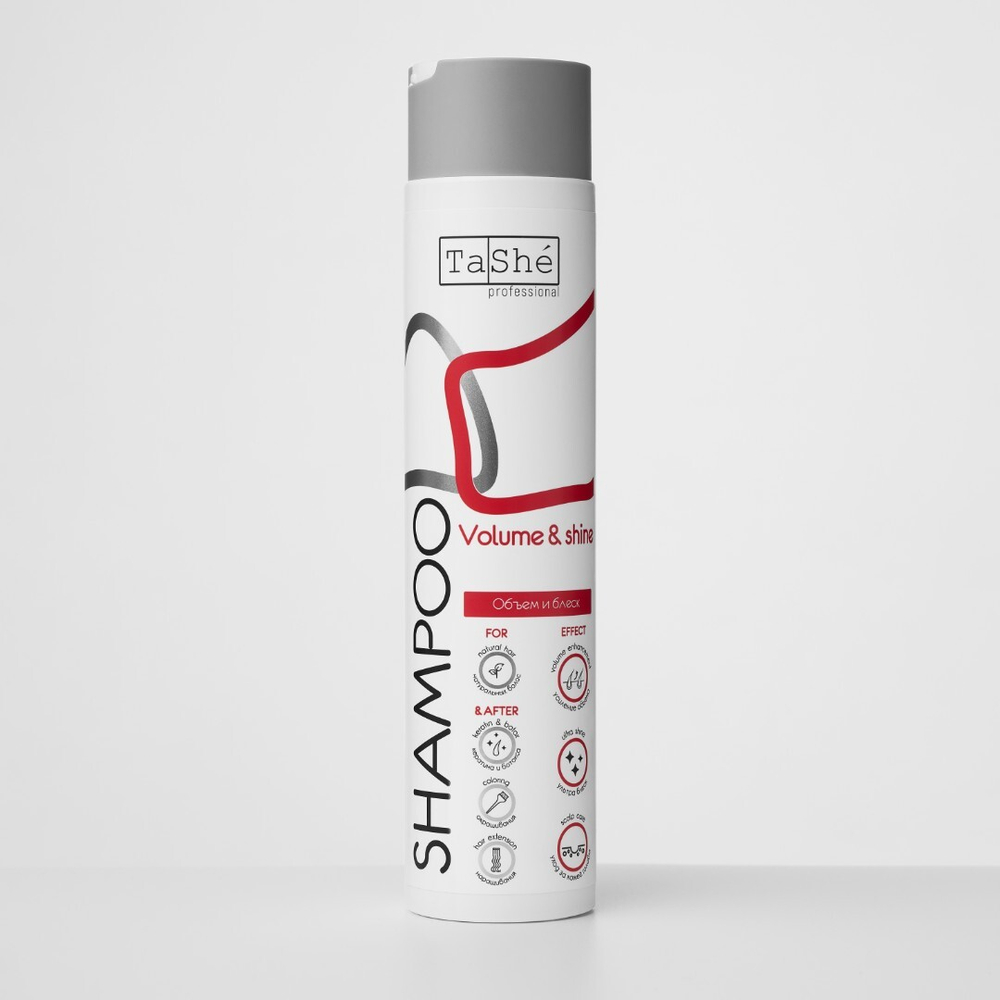 Tashe Volume & Shine Shampoo Шампунь объем и блеск 300 мл