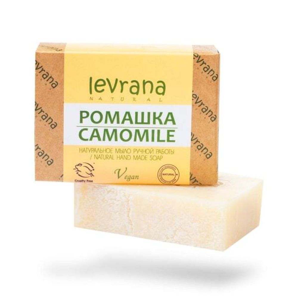 Ромашка натуральное мыло ручной работы (Levrana)