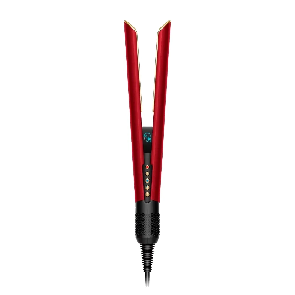 Выпрямитель для волос Dyson Airstrait HT01, Red Velvet / Gold (Красный / Золотой)
