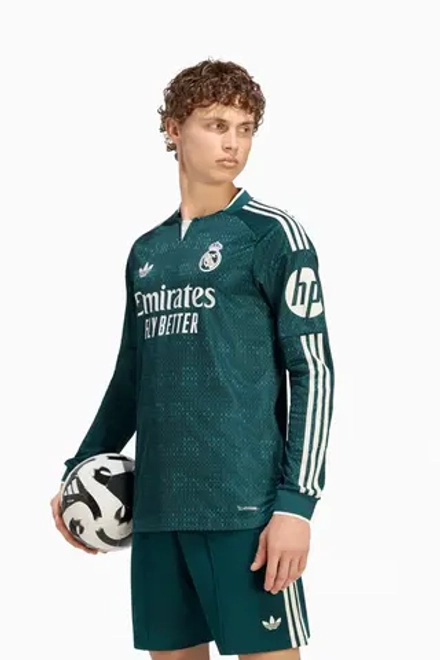 Футболка с длинными рукавами adidas Real Madrid 26/27 Away Authentic - зеленый