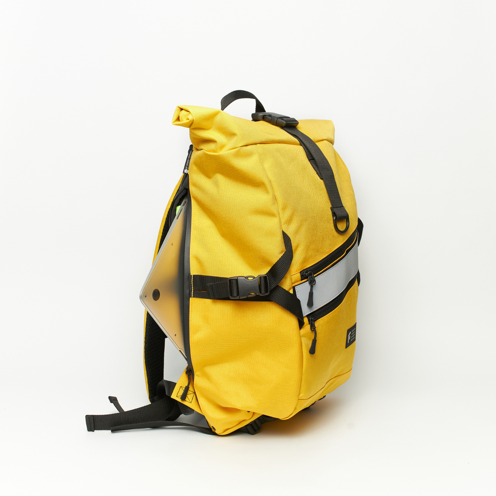 Рюкзак Technic Rolltop L желтый