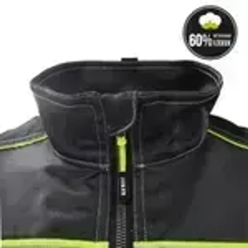 Костюм мужской (комплект) т/серый,лимон и чёрный (48-50) 96-100 182-188 КОРВЕТ КОТТОН сер/лим (48-50) 182-188