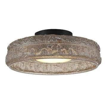Потолочный светильник LED 15W 4000K SL6143.422.01 чёрный/шампань Antike ST-Luce
