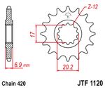 Звезда JTF1120.15