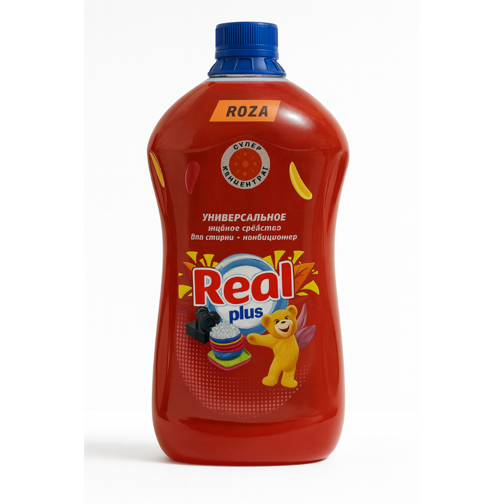 Гель SA Real Plus Roza для стирки+кондиционер 5 л