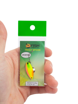 Блесна Fish Crystal SPORTING 30 мм 2.8 г на форель цвет 91