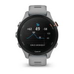Смарт часы Garmin Forerunner 255S со светло-серым ремешком
