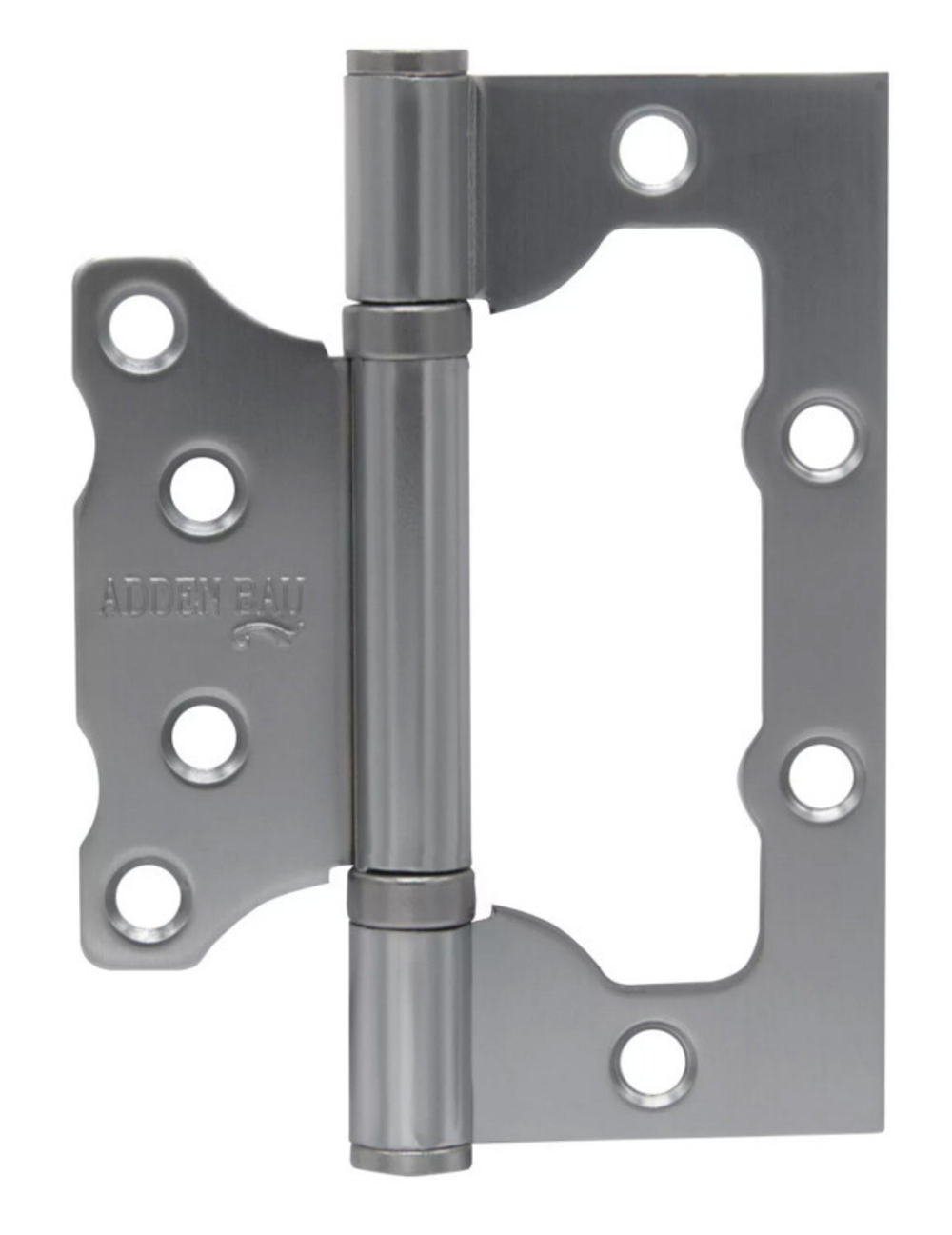 Петля накладная ADDENBAU 100х75х2,5 But MATTE SATIN CHROME