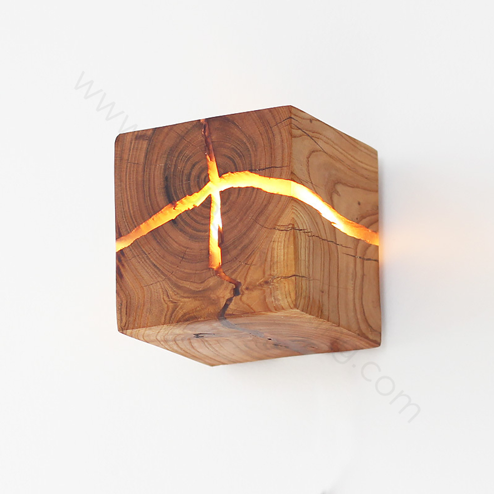 Wall design lamp Log