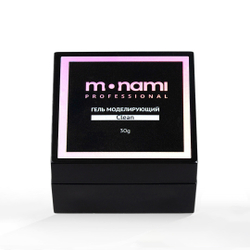 Monami Гель Clean для моделирования ногтей прозрачный, 30 гр