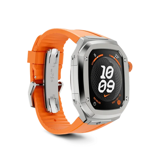 Корпус для Apple Watch SPIII45 - Титановый/Оранжевый