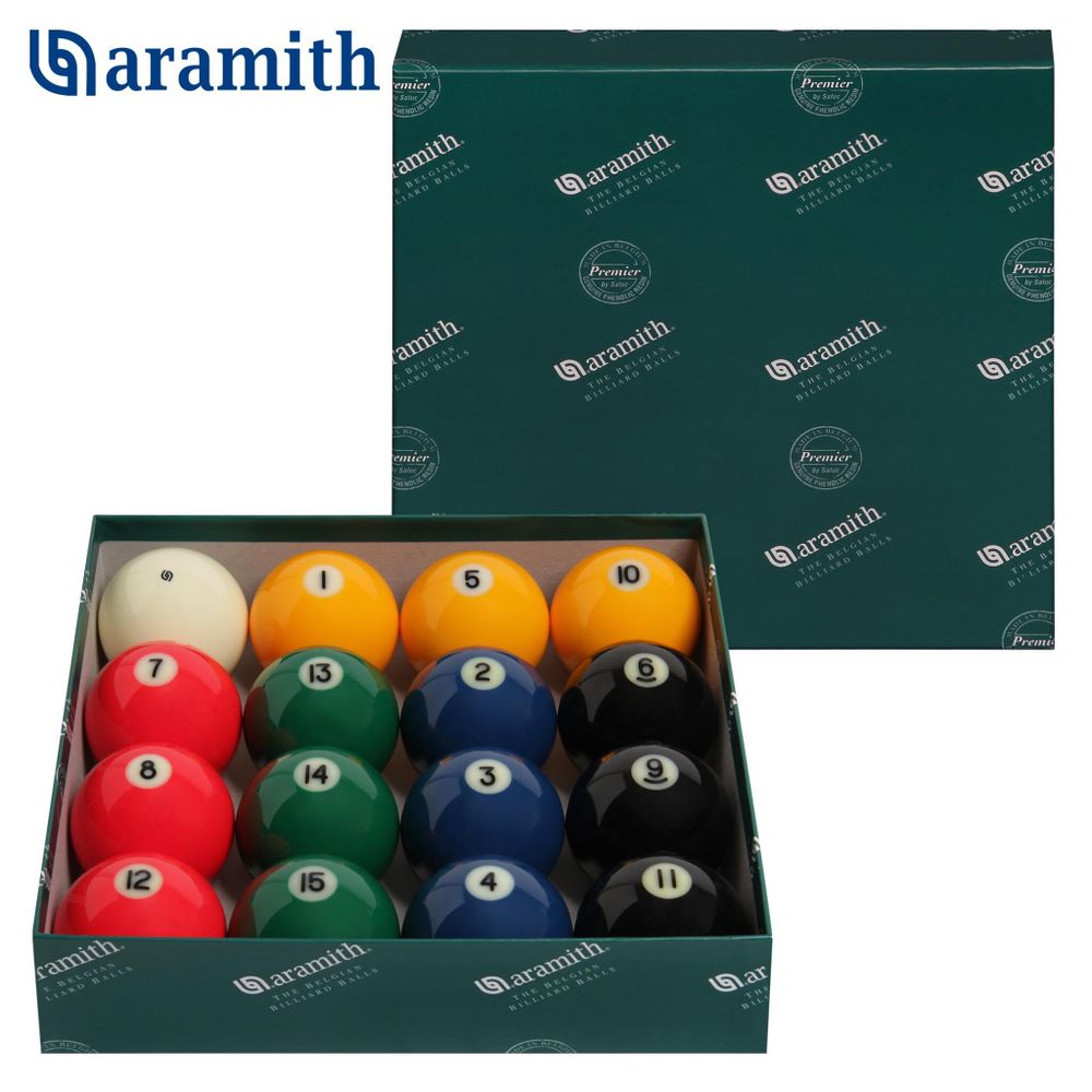 Шары Aramith Premier Pyramid Colour ø68мм