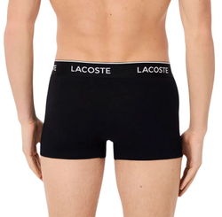 Боксерки теннисные Lacoste Cotton Stretch Jersey 3P - black/black/black