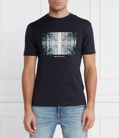 Футболка Armani Exchange - темно-синий(3DZTHV ZJBYZ)