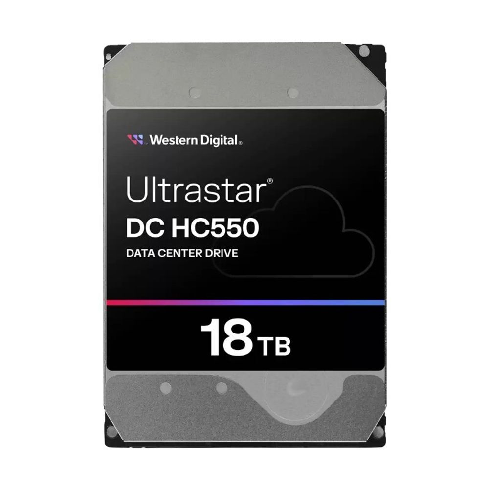 Жесткий диск Western Digital Ultrastar DC HС550 HDD 3.5" SATA 18Tb, 7200rpm, 512MB buffer, 512e (0F38459) Жесткий диск Western Digital Ultrastar DC HС550 HDD 3.5" SATA 18Tb, 7200rpm, 512MB buffer, 512e (0F38459)