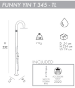 Душ уличный Arkema Funny Yin T 345 TL