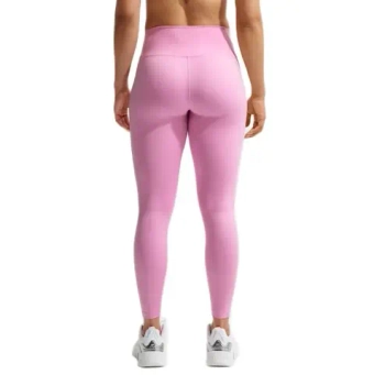 Женские леггинсы Nike Dri-Fit One 7/8 High-Rise - pink rise/white
