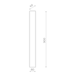 Светильник настенный NUVOLA LED 24W 4000K