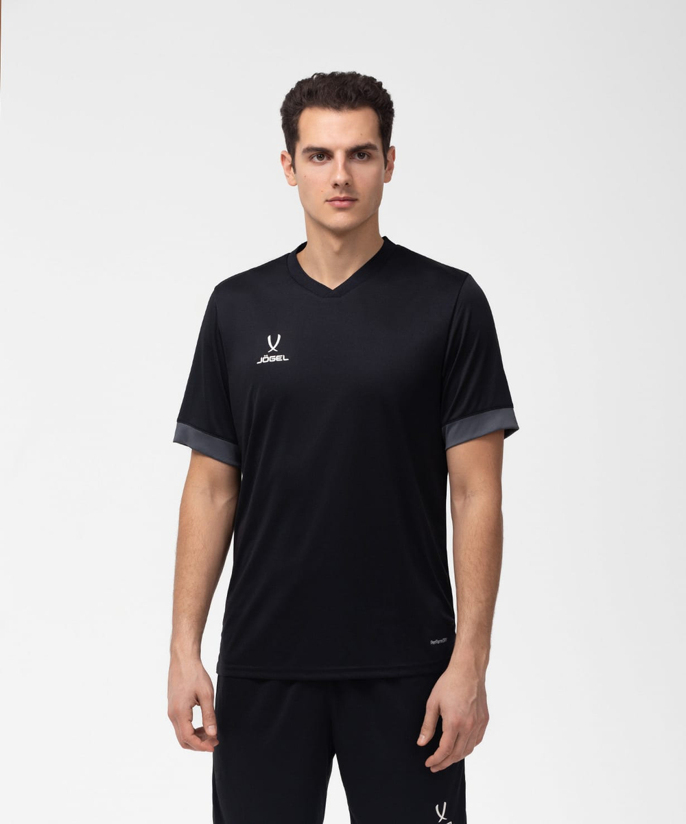 Футболка игровая DIVISION PerFormDRY Union Jersey, черный/темно-серый/белый
