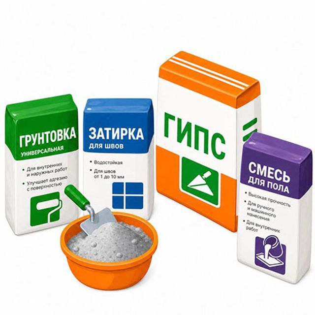 Сухие строительны смеси