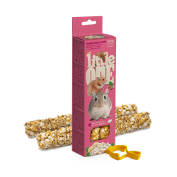 Little One Палочки д/хомяков, крыс, мышей и песчанок с воздушным рисом и орехами