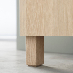 IKEA STUBBARP (ИКЕА СТУББАРП) — Ножка, имитация беленого дуба, фото 2