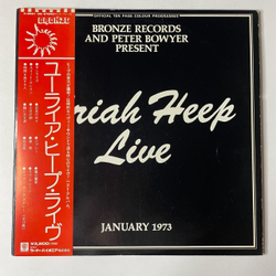 Винтажная виниловая пластинка LP Uriah Heep Live (Japan 1975) (Obi) Sweet Lorraine
