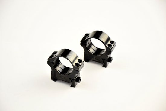 Кольца Rusan Weaver на 25,4мм H10 под шестигранник (050-25,4-10-V)