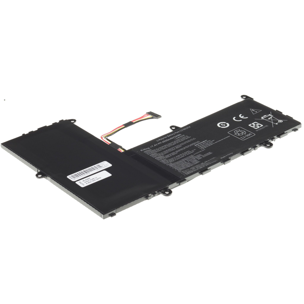 Аккумулятор iBatt 4650mAh для ноутбука Asus EeeBook X205TA (C21N1414)
