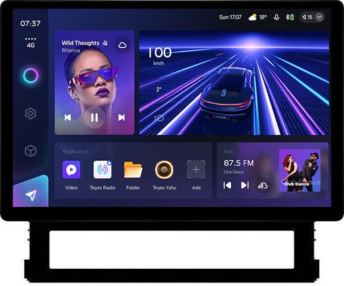 Магнитола для Toyota Land Cruiser 200 2015-2021 (без JBL) - Teyes CC3-2K монитор 13", QLED+2K, Android 10, Быстрая, 4G SIM-слот, CarPlay