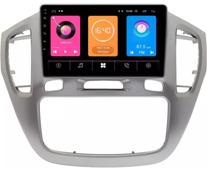 Магнитола для Toyota Highlander, Kluger 2000-2007 - GT9-614 на Android 10