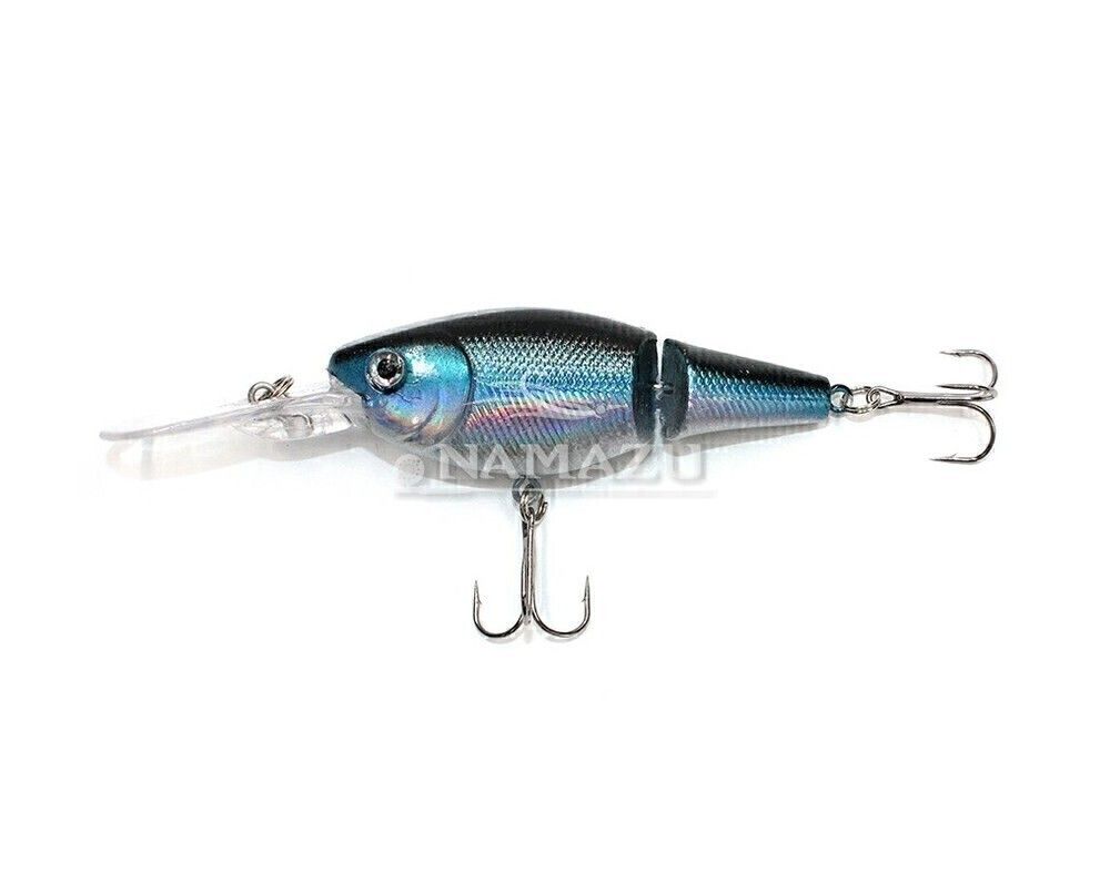Воблер Namazu Jointed Zun Shad L-105мм 12,3г кренк составной , плавающий 0,5-2,5 м цвет 5