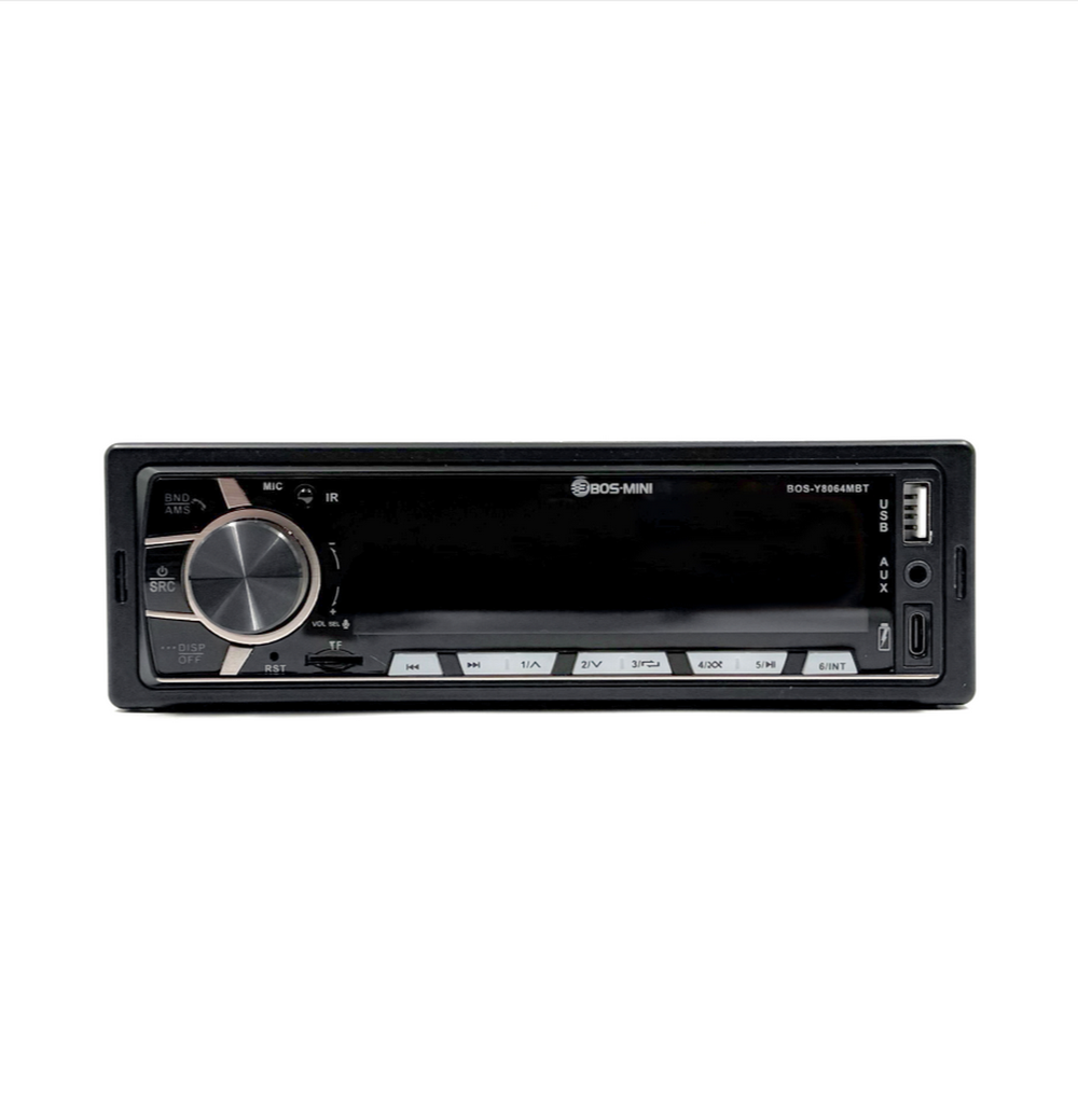 Автомагнитола FM/BT/USB/TFplayer BOS-MINI BOSY8064MBT