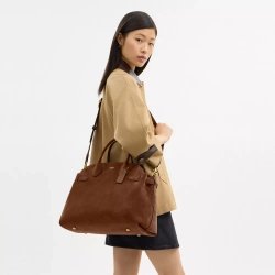 COACH СУМКА SOFT EMPIRE 40, КОРИЧНЕВЫЙ